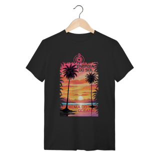 Nome do produto Camiseta ENERGIA DO SOL, ALMA DO OCEANO.