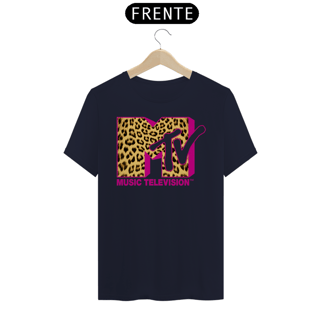 Nome do produtoMTV Logo Leopard Print Premium T-Shirt