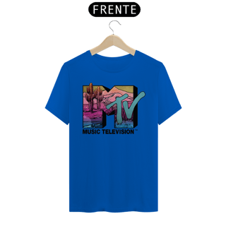 Nome do produtoMTV Desert Scene Colorful Logo Graphic T-Shirt