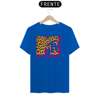 Nome do produtoMTV Logo Leopard Print Premium T-Shirt