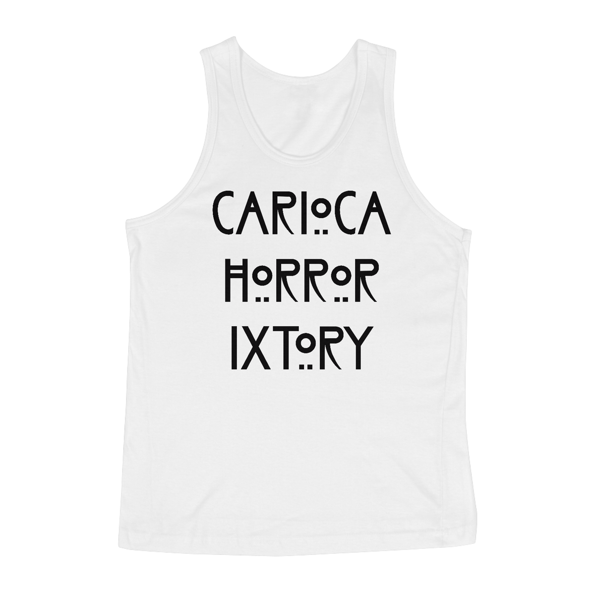 Nome do produto: Regata Carioca Horror Ixtory