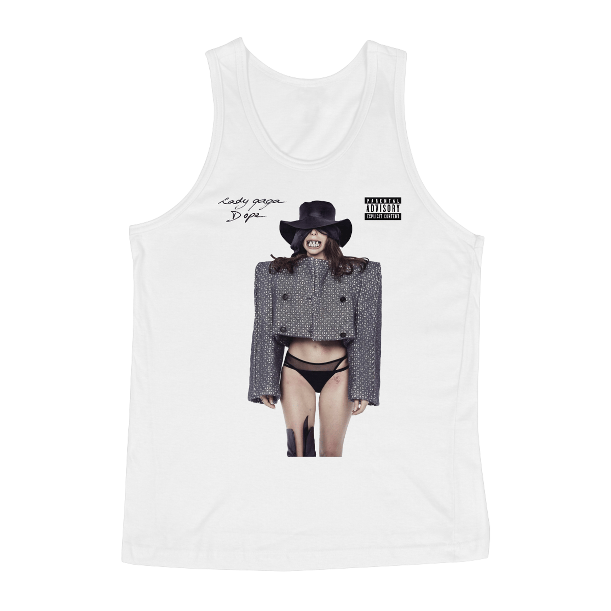 Nome do produto: Regata Lady Gaga - Dope