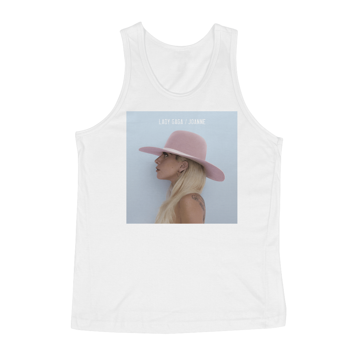 Nome do produto: Regata Lady Gaga - Joanne