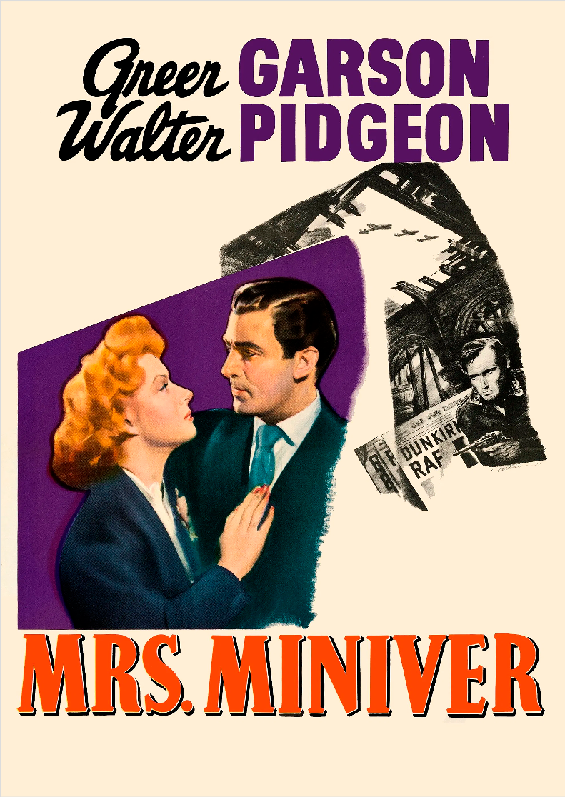 Rosa de Esperança (Mrs. Miniver), 1942 Nome do produto: Rosa de Esperança (Mrs. Miniver), 1942