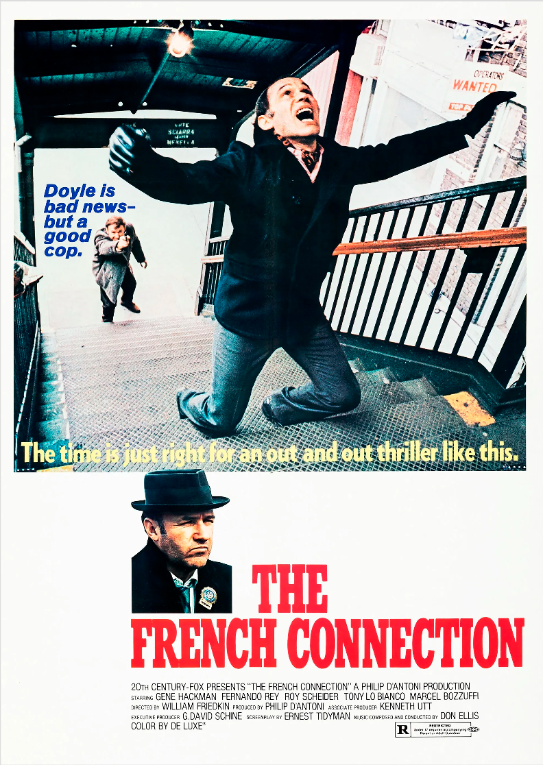 Operação França (The French Connection), 1971 Nome do produto: Operação França (The French Connection), 1971