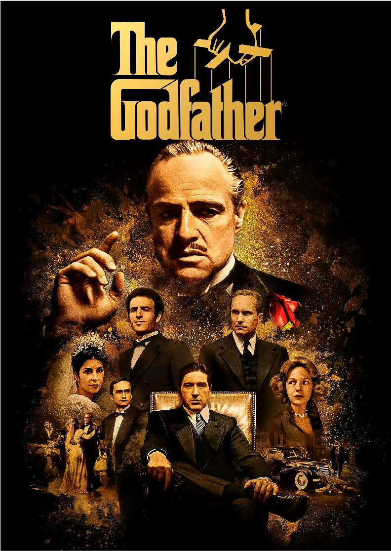 O Poderoso Chefão (The Godfather), 1972 Nome do produto: O Poderoso Chefão (The Godfather), 1972