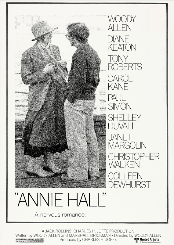 Noivo Neurótico, Noiva Nervosa (Annie Hall), 1977