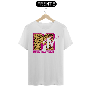 Nome do produtoMTV Logo Leopard Print Premium T-Shirt