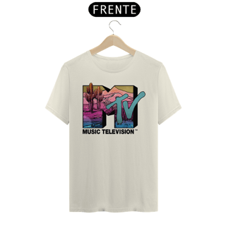 Nome do produtoMTV Desert Scene Colorful Logo Graphic T-Shirt