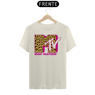 Nome do produtoMTV Logo Leopard Print Premium T-Shirt