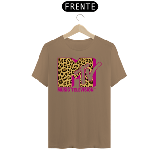 Nome do produtoMTV Logo Leopard Print Premium T-Shirt