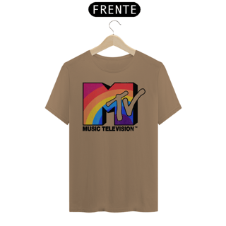 Nome do produtoMTV Rainbow Logo Music Television Graphic T-Shirt