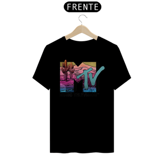 Nome do produtoMTV Desert Scene Colorful Logo Graphic T-Shirt