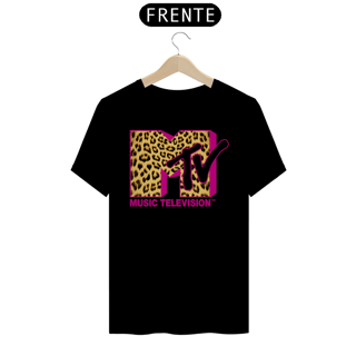 Nome do produtoMTV Logo Leopard Print Premium T-Shirt