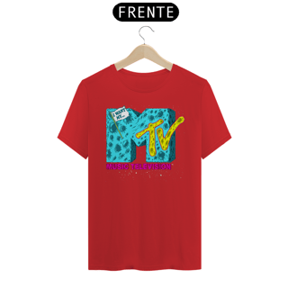 Nome do produtoMTV Logo Galaxy Moon Graphic T-Shirt