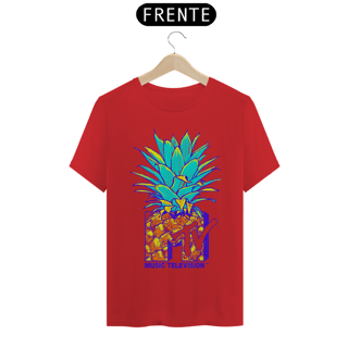 Nome do produtoMTV Pineapple Colorful Logo Music Television Graphic T-Shirt