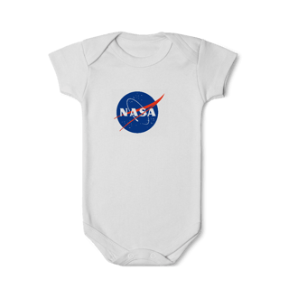 Nome do produto Body Infantil com logo da Nasa