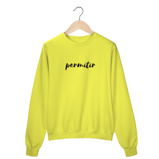 Nome do produto MOLETOM UNISEX - PERMITIR