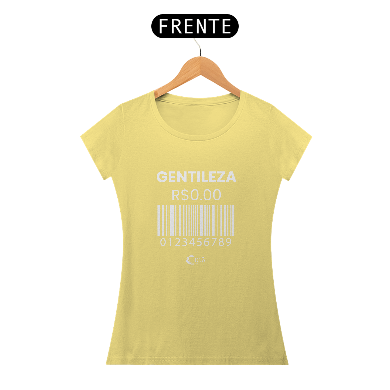 CAMISETA BABY LONGA STONADA - GENTILEZA R$0,00