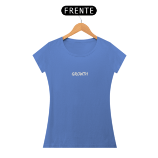 Nome do produto CAMISETA BABY LONG ESTONADA FEMININA - GROWTH