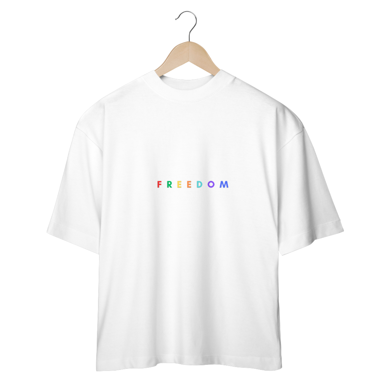 CAMISETA OVERSIZED - FREEDOM