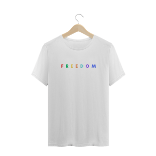 Nome do produto CAMISETA - T SHIRT PLUS SIZE - FREEDOM