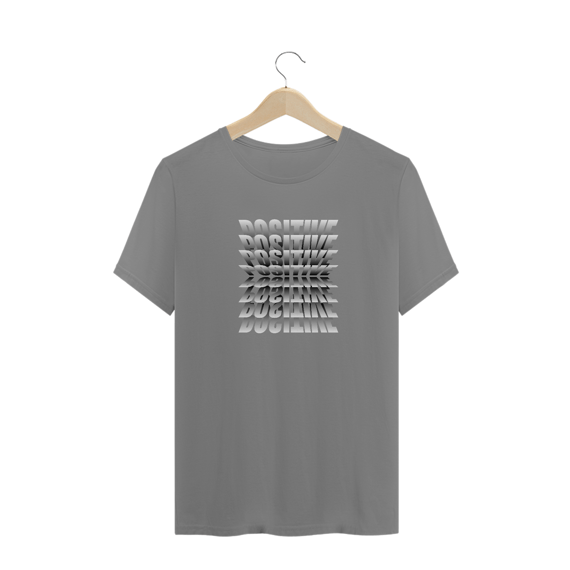CAMISETA - T SHIRT PLUS SIZE - POSITIVE