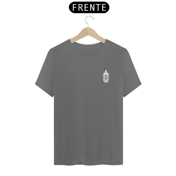 CAMISETA - T SHIRT ESTONADA - GARRAFA DE RUM