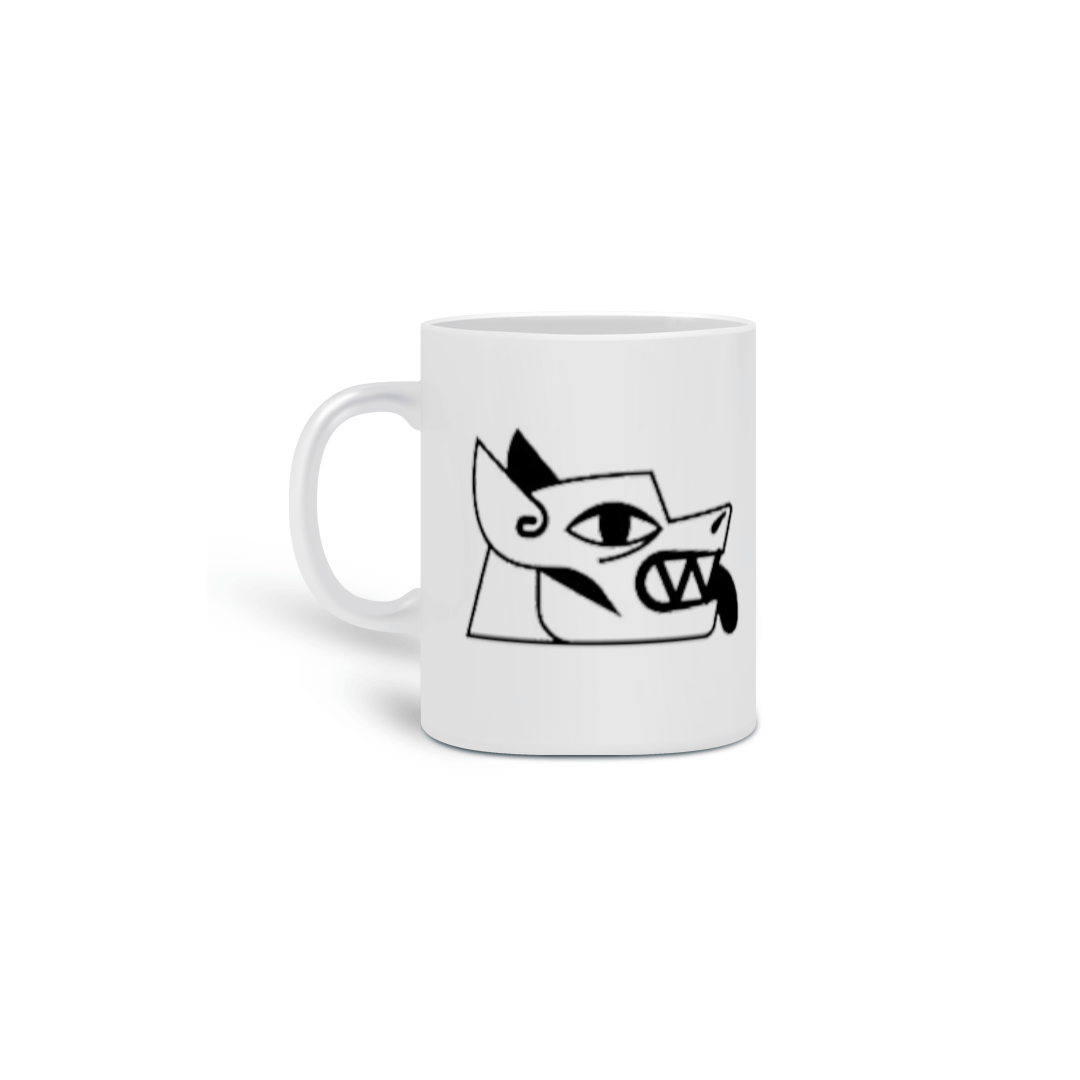 CANECA LOUÇA - CACHORRO ASTECA