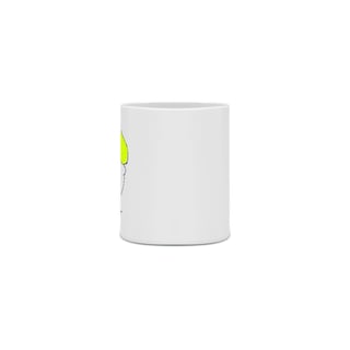 Nome do produto CANECA DE LOUÇA BRANCA - I AM
