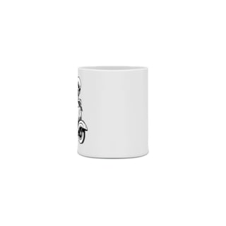 Nome do produto CANECA DE LOUÇA - CAVEIRA NA LAMBRETA