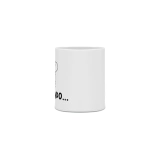 Nome do produto CANECA DE LOUÇA - PENSANDO