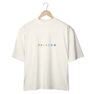 Nome do produto CAMISETA OVERSIZED - FREEDOM