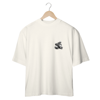 Nome do produto CAMISETA OVERSIZED - CAVEIRA DE LAMBRETA