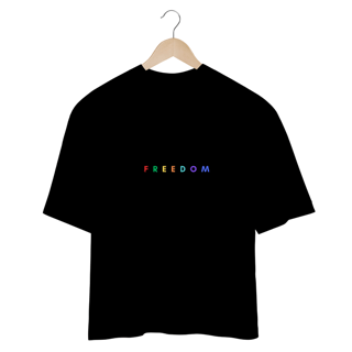 Nome do produto CAMISETA OVERSIZED - FREEDOM