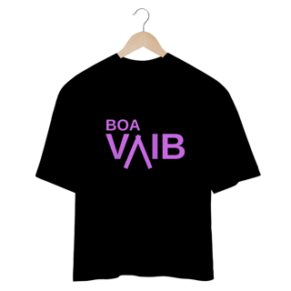 Nome do produto CAMISETA - T SHIRT OVERSIZED - BOA VAIB