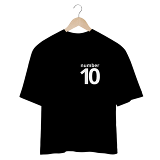 Nome do produto CAMISETA OVERSIZED - NUMBER 10