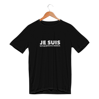 CAMISETA MASCULINA / UNISEX - JE SUIS FARTO