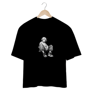 Nome do produto CAMISETA OVERSIZED - MENINO SENTADO