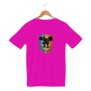 Nome do produto CAMISETA DRY UV COM ESTAMPA - LEG DAY
