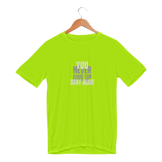 Nome do produto CAMISETA DRY FIT - NEVER GIVE UP