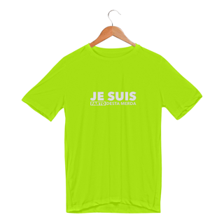 Nome do produto CAMISETA MASCULINA / UNISEX - JE SUIS FARTO
