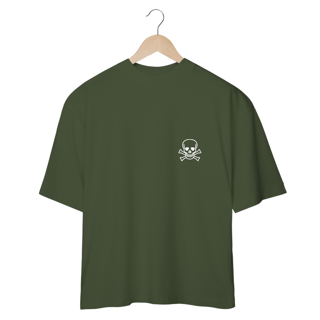 Nome do produto CAMISETA - T SHIRT OVERSIZED - CAVEIRA