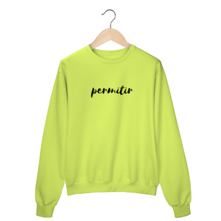 Nome do produto MOLETOM UNISEX - PERMITIR