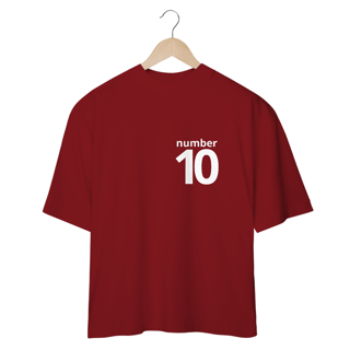 Nome do produto CAMISETA OVERSIZED - NUMBER 10