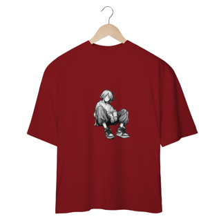 Nome do produto CAMISETA OVERSIZED - MENINO SENTADO