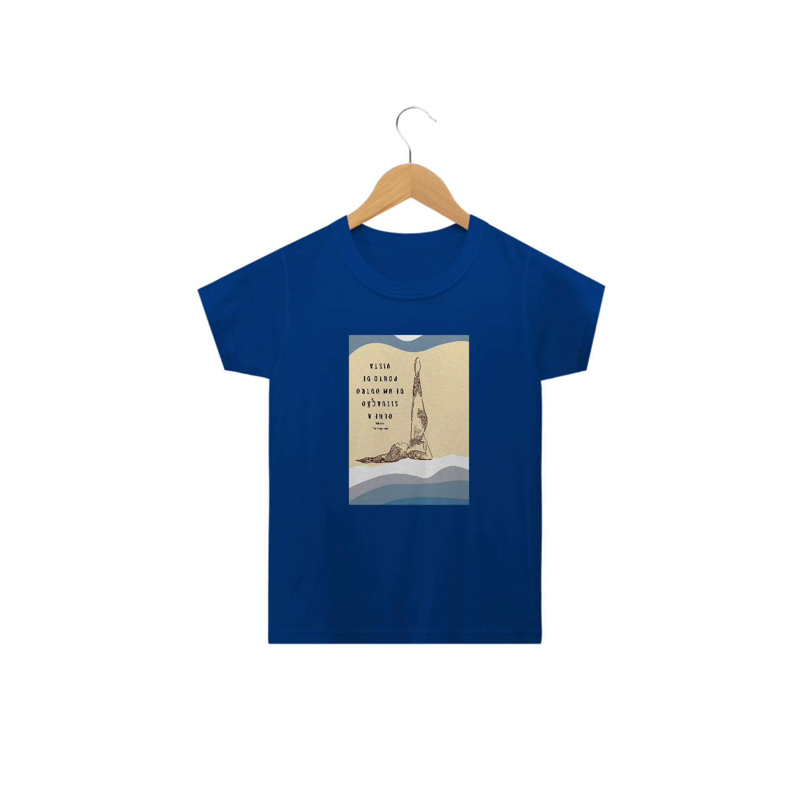 Camiseta infantil Salamba Sarvangasana