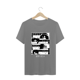 Nome do produto Camiseta unissex attack on titan