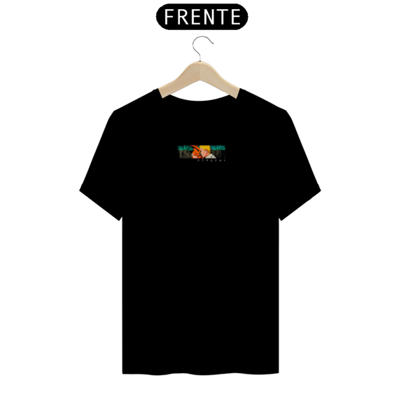 Camiseta Kurama e Naruto Preta