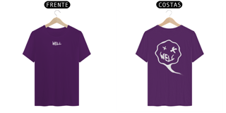 Nome do produto Camiseta Well Roxa